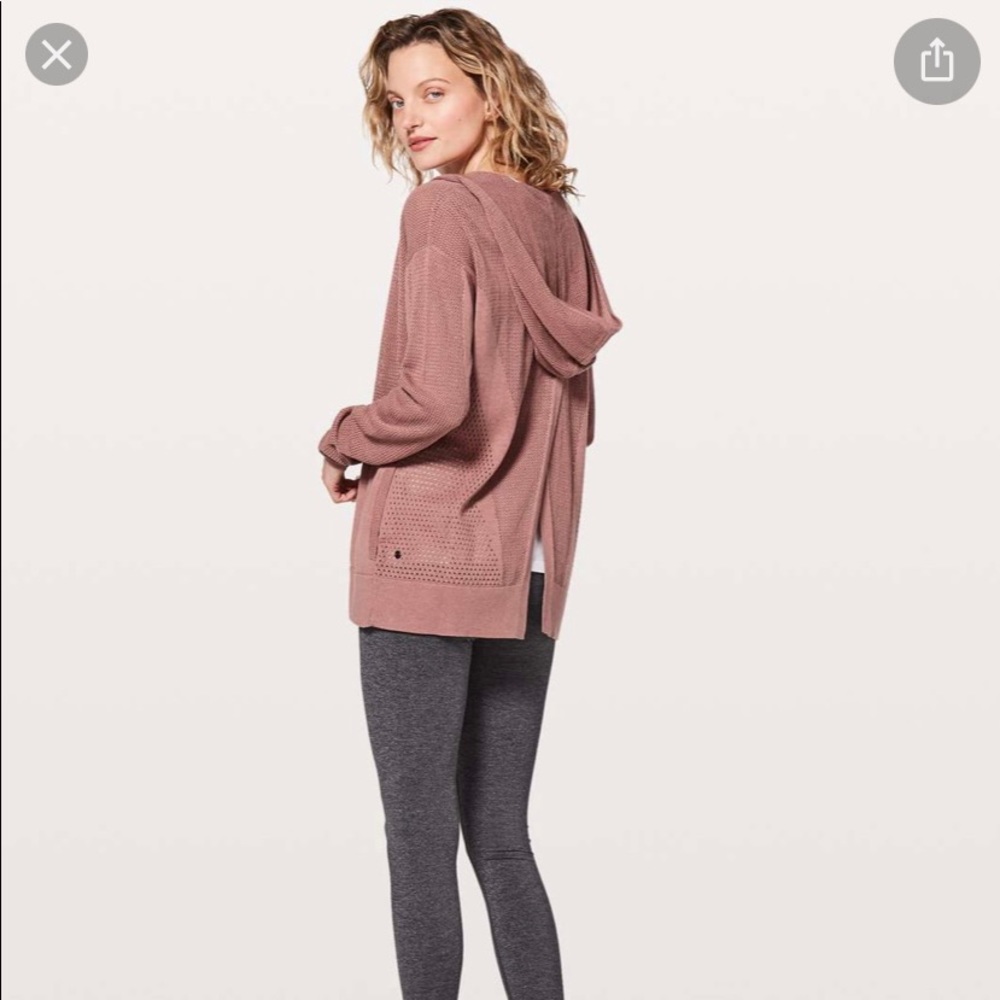 Lululemon Still Movement Wrap Sweater